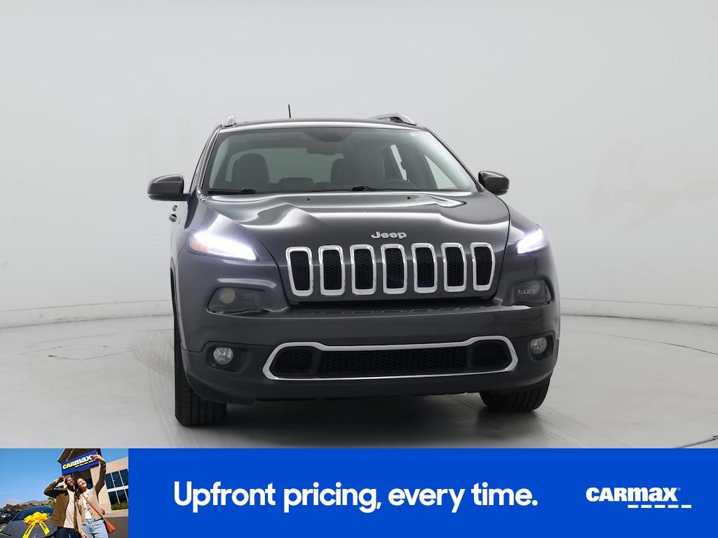 used 2015 Jeep Cherokee car, priced at $14,599