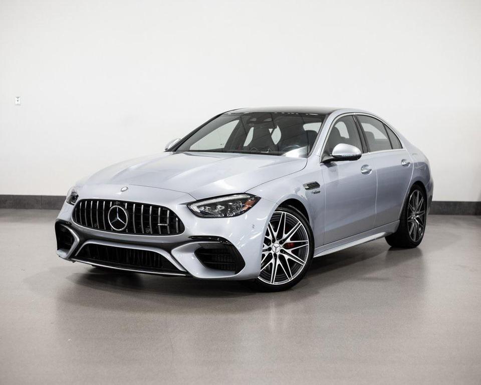 used 2024 Mercedes-Benz AMG C 63 car, priced at $76,995