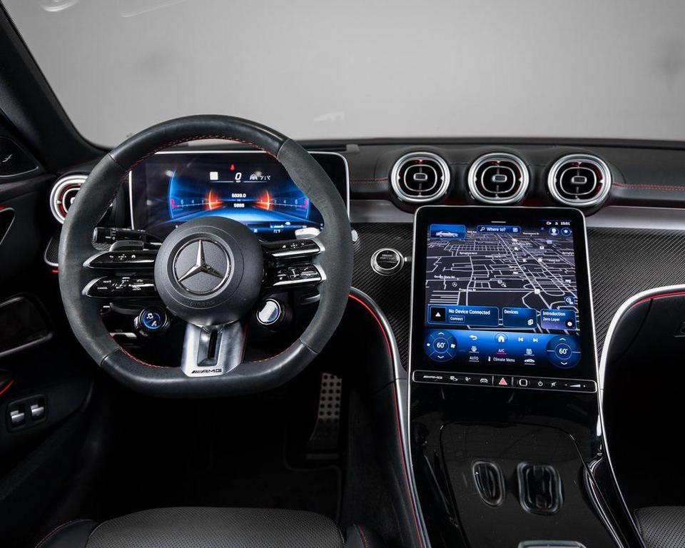 used 2024 Mercedes-Benz AMG C 63 car, priced at $75,995