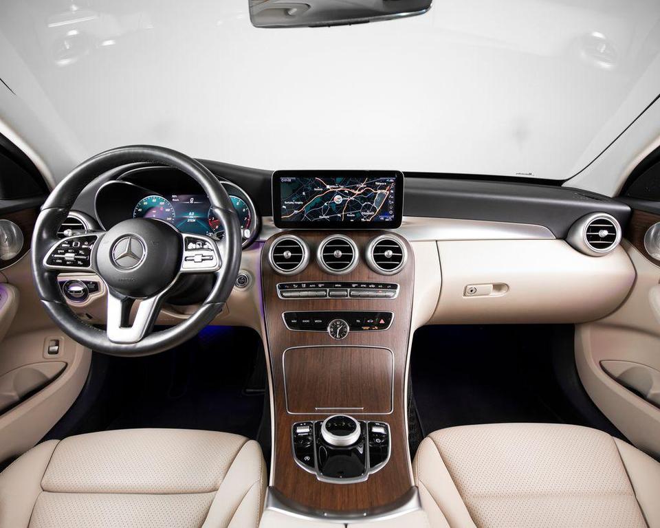 used 2021 Mercedes-Benz C-Class car, priced at $27,990