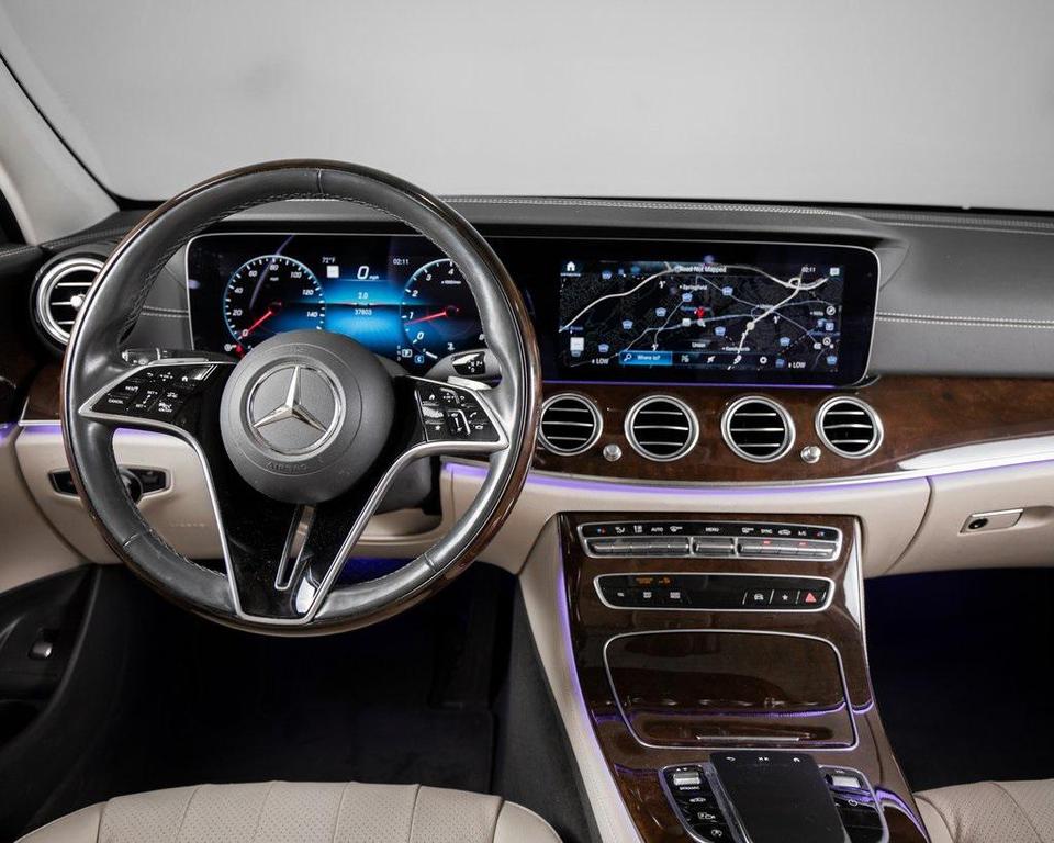 used 2021 Mercedes-Benz E-Class car, priced at $39,995