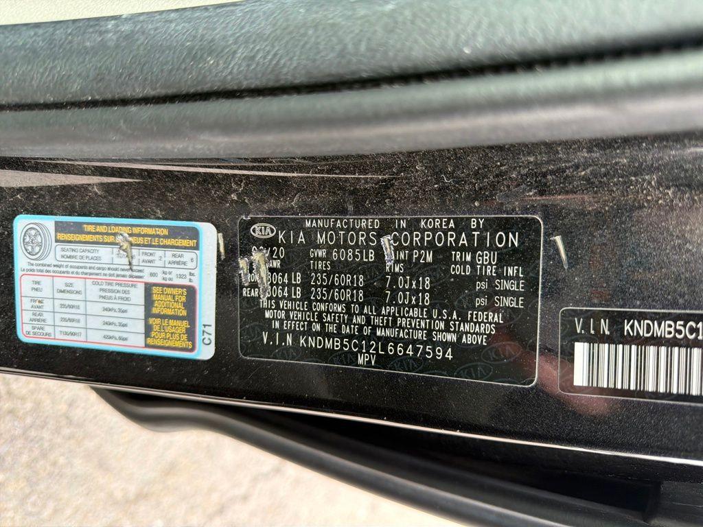 used 2020 Kia Sedona car, priced at $16,400