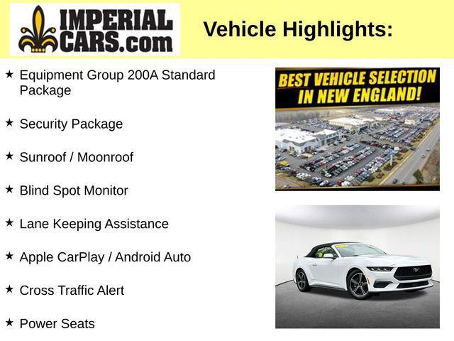 used 2024 Ford Mustang car, priced at $31,967