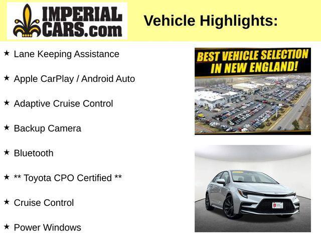 used 2025 Toyota Corolla car, priced at $23,977