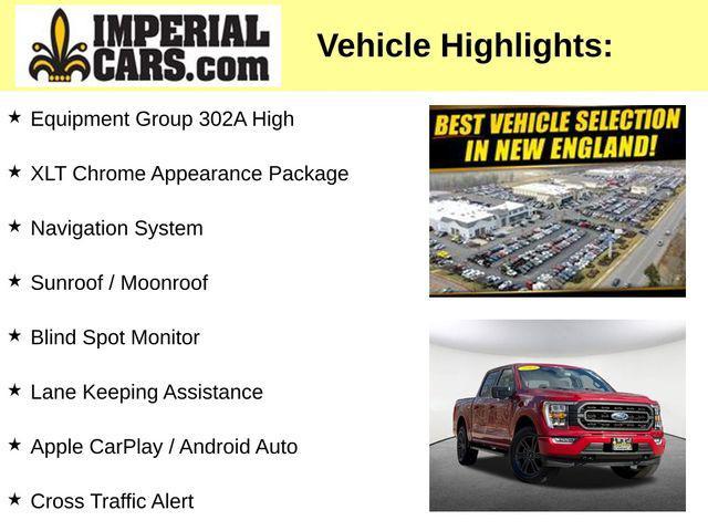 used 2022 Ford F-150 car, priced at $36,477