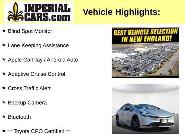 used 2025 Toyota Prius car, priced at $28,347