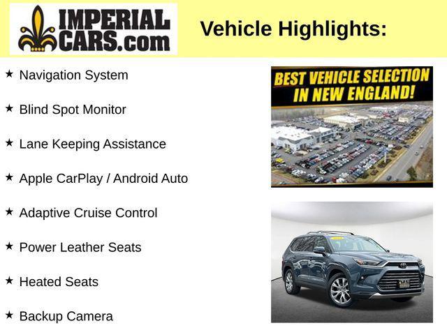 used 2024 Toyota Grand Highlander car, priced at $44,977