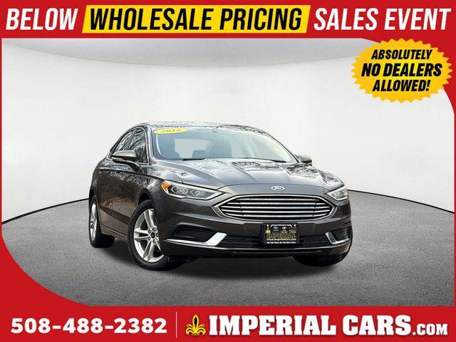 used 2018 Ford Fusion car, priced at $12,977