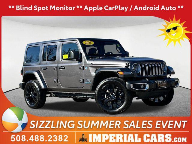 used 2025 Jeep Wrangler 4xe car, priced at $31,967
