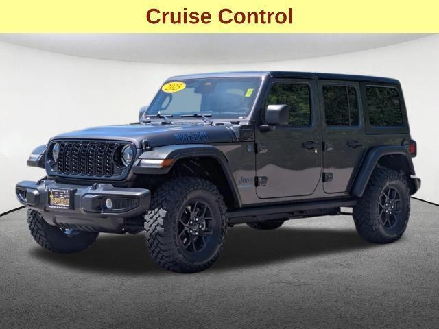 used 2025 Jeep Wrangler 4xe car, priced at $32,472