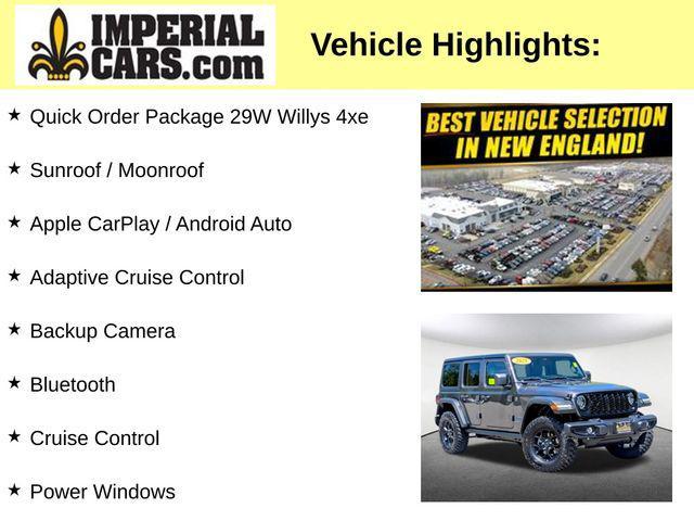 used 2025 Jeep Wrangler 4xe car, priced at $32,472