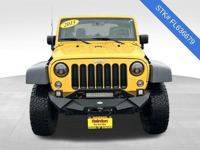 used 2015 Jeep Wrangler car, priced at $11,499