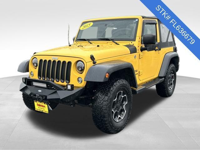 used 2015 Jeep Wrangler car, priced at $11,499
