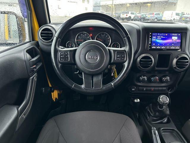 used 2015 Jeep Wrangler car, priced at $11,499