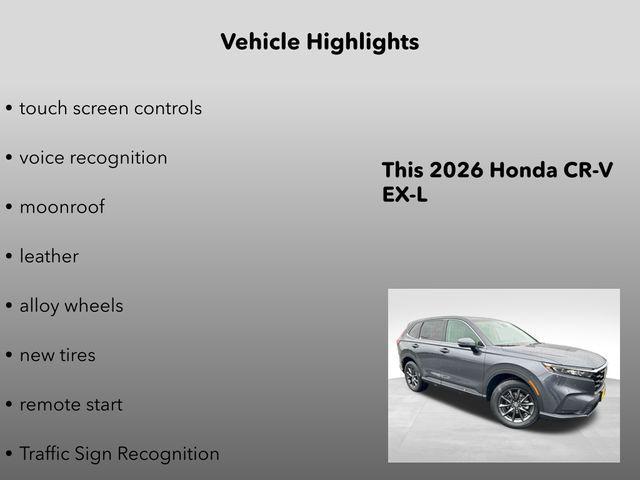 new 2026 Honda CR-V car, priced at $35,195