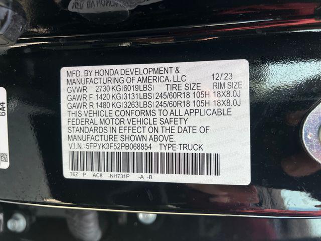 used 2023 Honda Ridgeline car, priced at $30,199