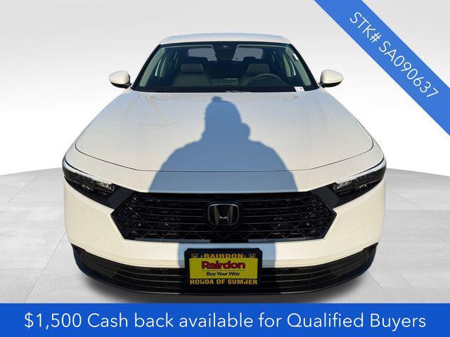 new 2025 Honda Accord car, priced at $28,445