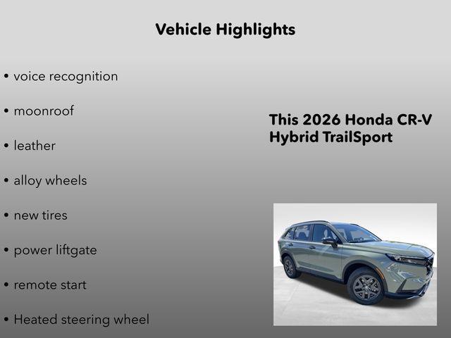 new 2026 Honda CR-V Hybrid car, priced at $40,905