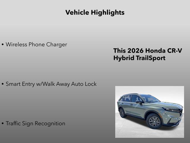 new 2026 Honda CR-V Hybrid car, priced at $40,905