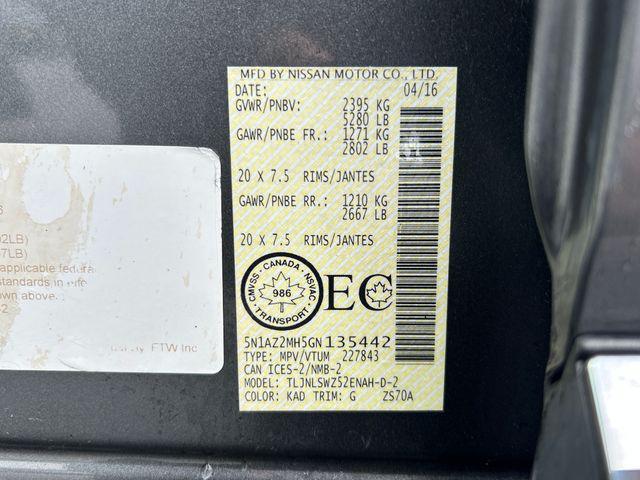 used 2016 Nissan Murano car, priced at $12,999