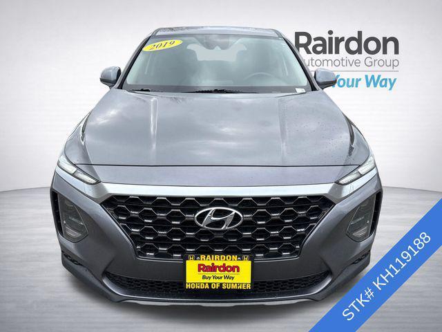 used 2019 Hyundai Santa Fe car, priced at $12,386