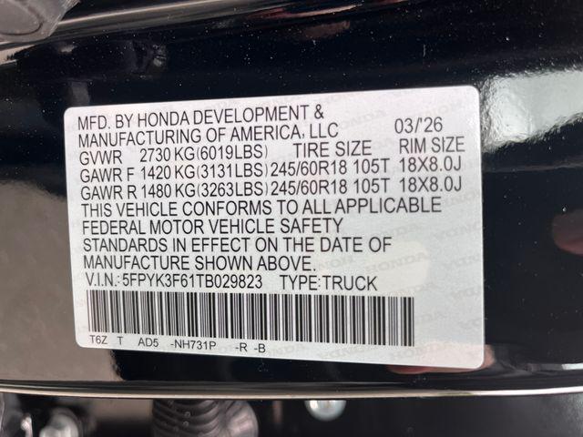 new 2026 Honda Ridgeline car, priced at $47,690