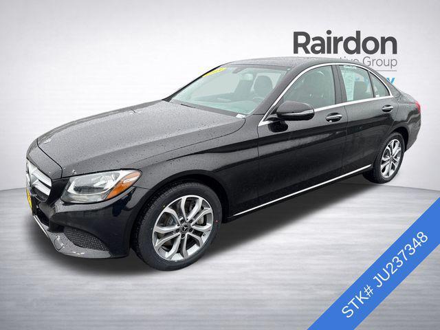 used 2018 Mercedes-Benz C-Class car, priced at $17,777