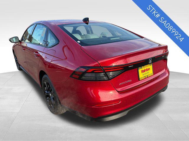 new 2025 Honda Accord car, priced at $27,195