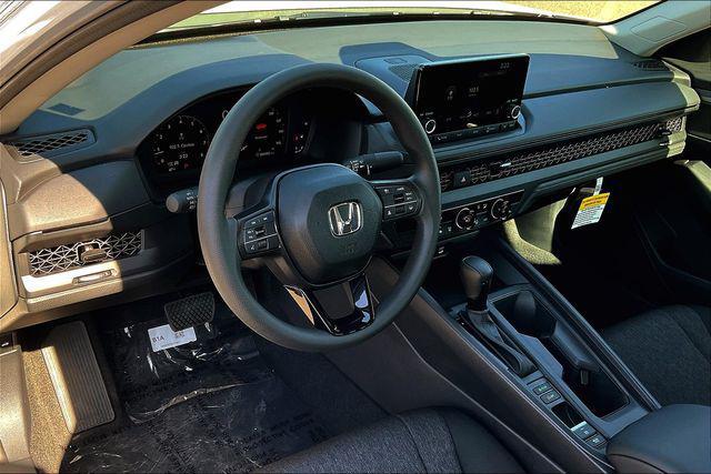 new 2025 Honda Accord car, priced at $26,455