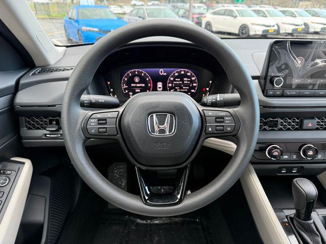 new 2025 Honda Accord car, priced at $28,445