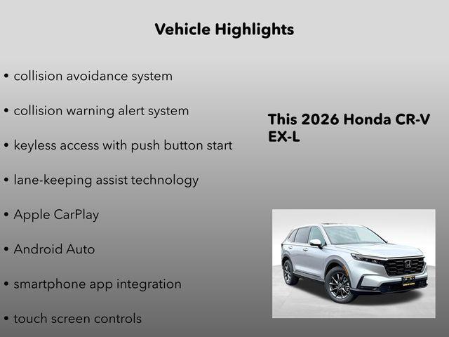 new 2026 Honda CR-V car, priced at $35,000