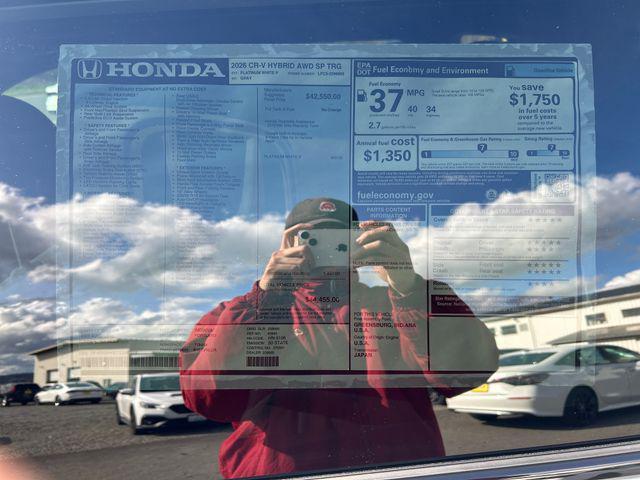 new 2026 Honda CR-V Hybrid car, priced at $44,455
