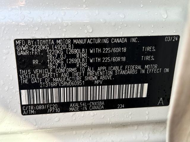 used 2024 Toyota RAV4 Hybrid car, priced at $33,075