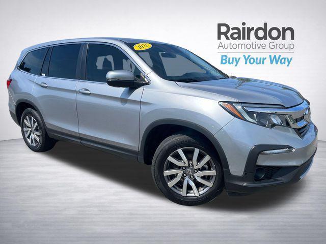 used 2021 Honda Pilot car, priced at $25,591