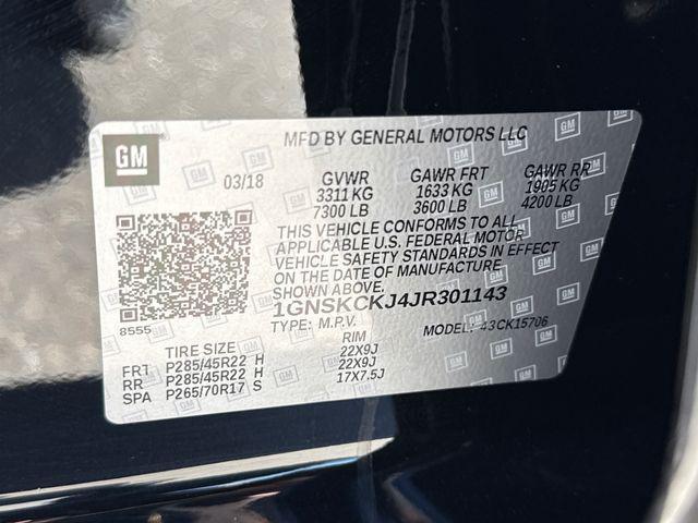 used 2018 Chevrolet Tahoe car, priced at $31,399