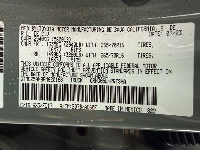 used 2023 Toyota Tacoma car, priced at $39,999