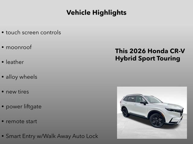 new 2026 Honda CR-V Hybrid car, priced at $44,455