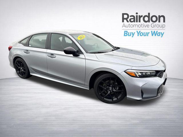 used 2025 Honda Civic car, priced at $25,499
