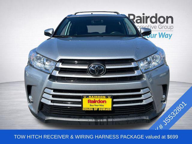 used 2018 Toyota Highlander car, priced at $27,199
