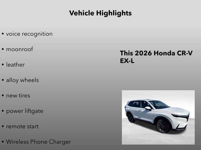 new 2026 Honda CR-V car, priced at $39,005