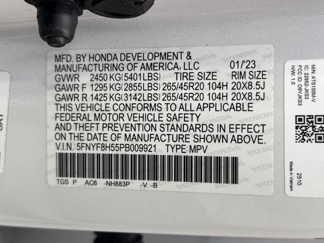 used 2023 Honda Passport car, priced at $31,970