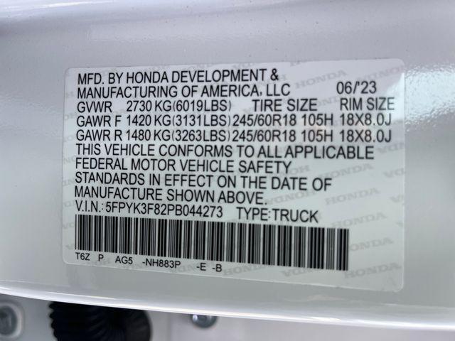 used 2023 Honda Ridgeline car, priced at $35,199