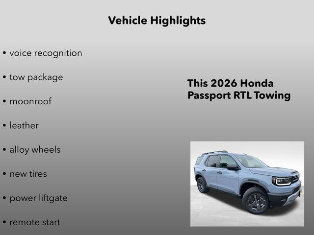 new 2026 Honda Passport car, priced at $46,199