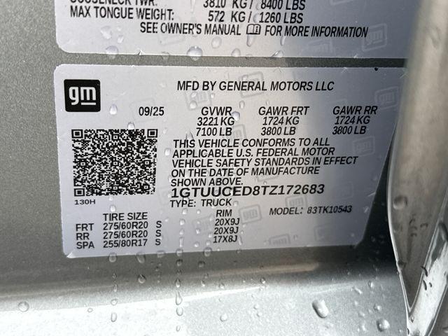 used 2026 GMC Sierra 1500 car, priced at $53,896