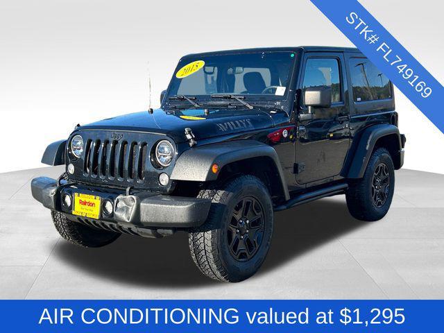 used 2015 Jeep Wrangler car, priced at $14,232