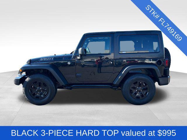 used 2015 Jeep Wrangler car, priced at $14,232