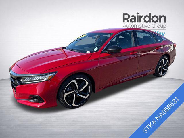 used 2022 Honda Accord car, priced at $23,668
