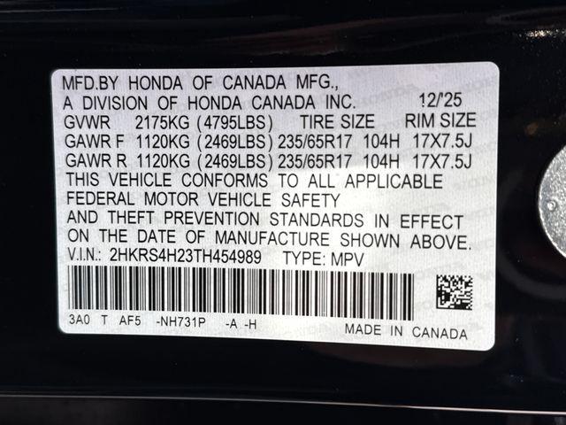 new 2026 Honda CR-V car, priced at $33,870