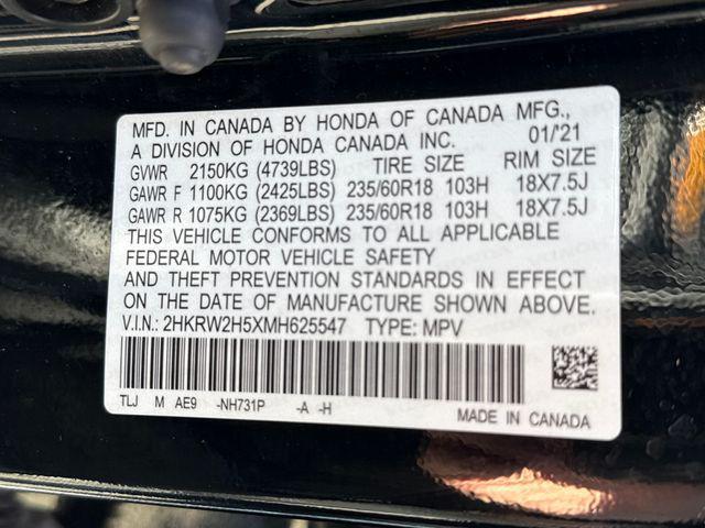 used 2021 Honda CR-V car, priced at $19,199