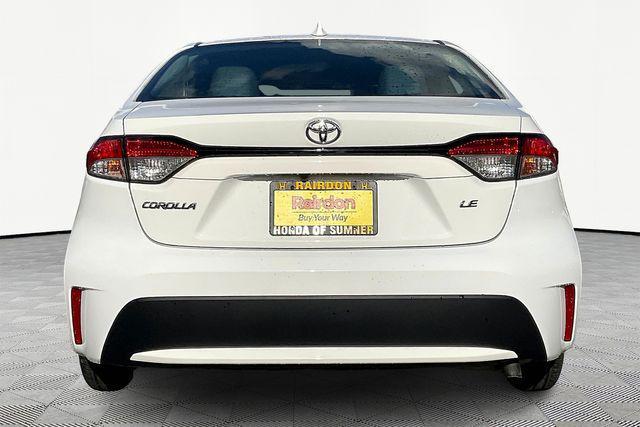 2020 Super White Toyota Corolla